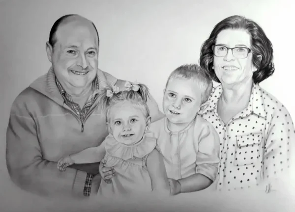 Retrato grupal DIN A3
